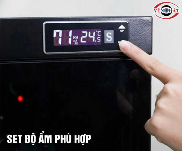 Cách dùng tủ chống ẩm 500L