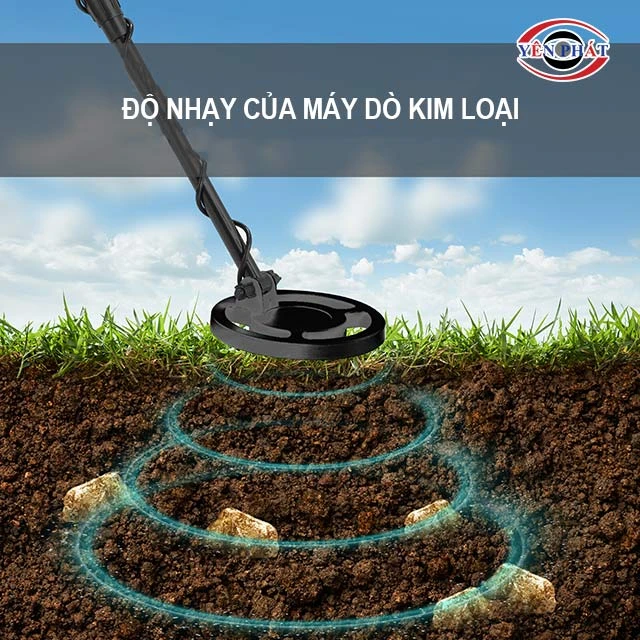 Độ nhạy của máy dò kim loại