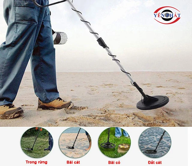 Điều kiện môi trường ảnh hưởng độ nhạy của máy dò kim loại