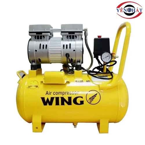 Máy nén hơi mini gia đình không dầu giảm âm Wing TW-OF550-25L 2