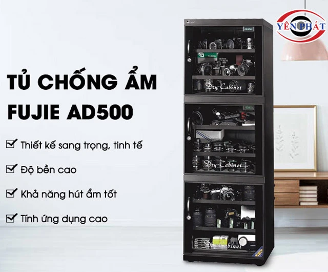 Tủ chống ẩm 500L FujiE AD500