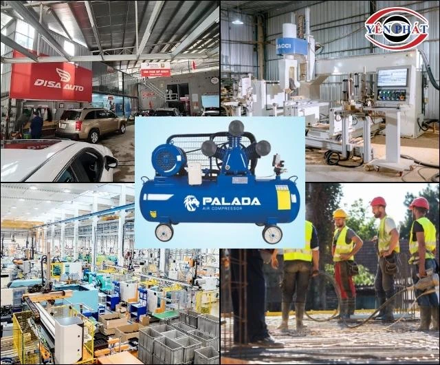Ứng dụng của máy nén khí Palada PA-15300