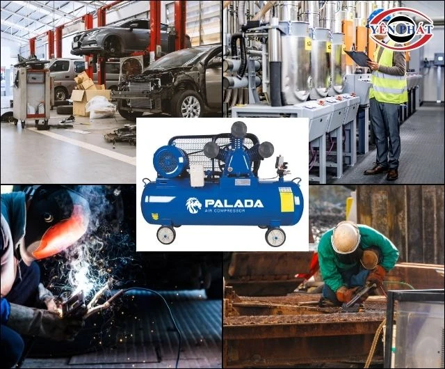 Ứng dụng của máy nén khí Palada PA-20500