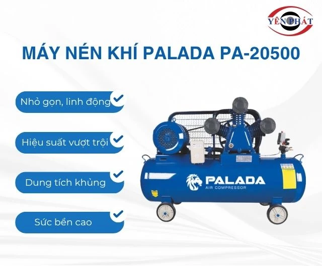 Ưu điểm của máy nén khí Palada PA-20500