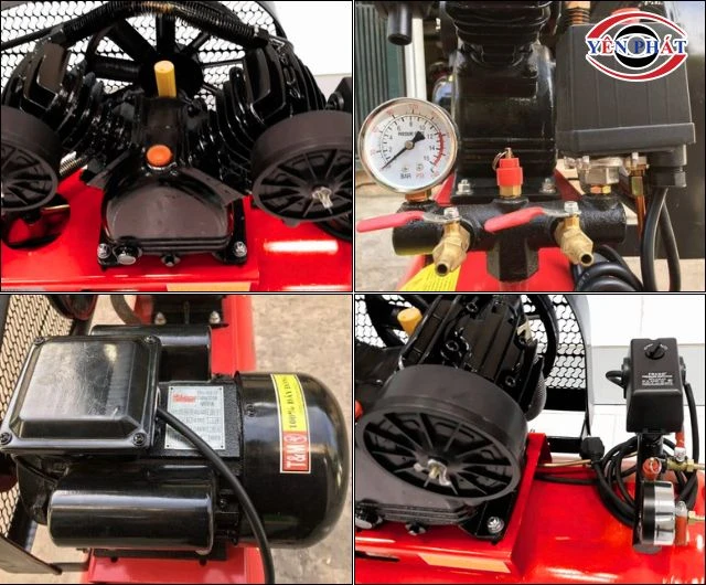 Máy nén khí Wing TW-V-0.12/8-70L thiết kế tối ưu