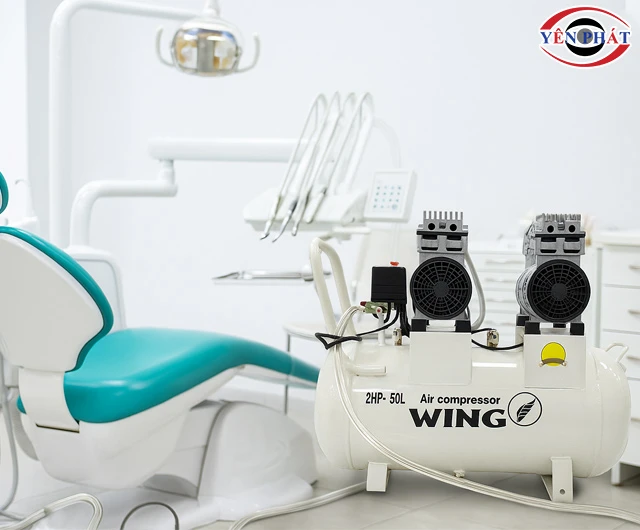 Ứng dụng máy nén khí mini không dầu Wing TW-OF750X2-50