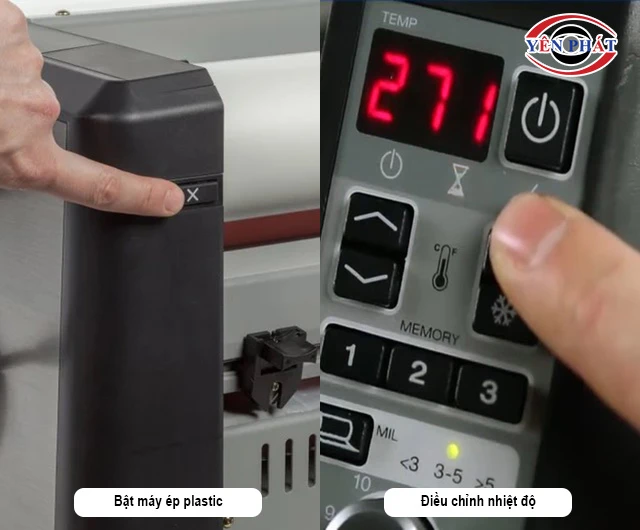 cách sử dụng máy ép plastic A1