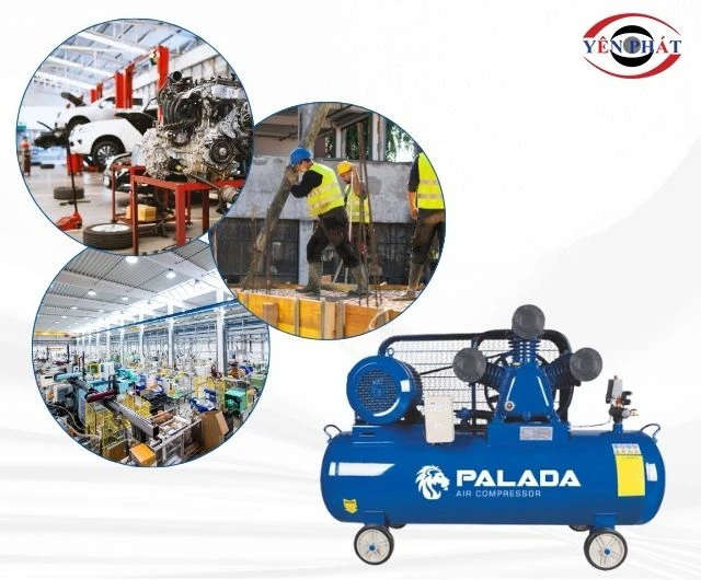 Ứng dụng máy nén khí công nghiệp Palada PA-15500