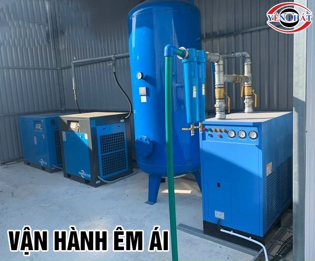 Vận hành êm máy nén khí 50HP