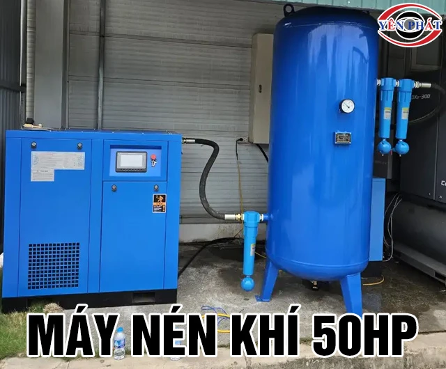 Top 10+ Máy Nén Khí 50HP (37kW) Chạy êm, Bền bỉ, Nên mua