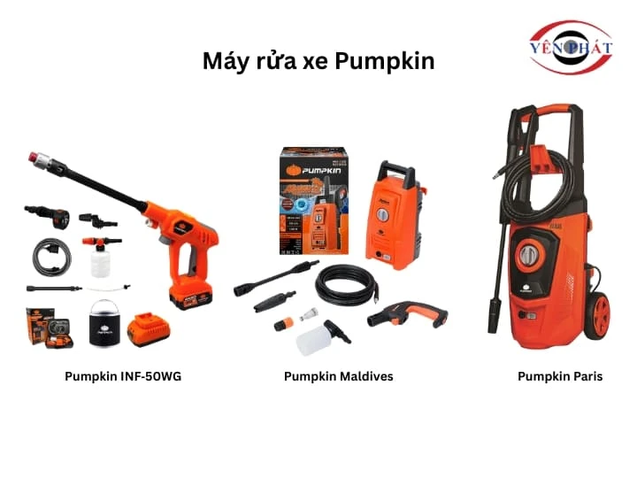Máy rửa xe Thái Lan Pumpkin