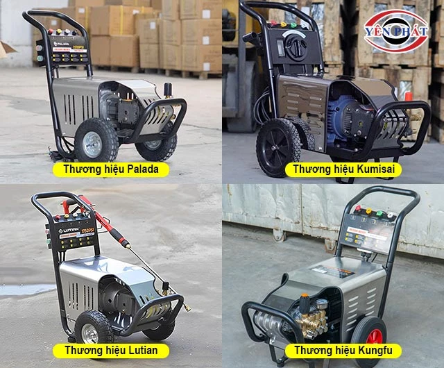 các thương hiệu máy rửa xe 3kW nổi tiếng
