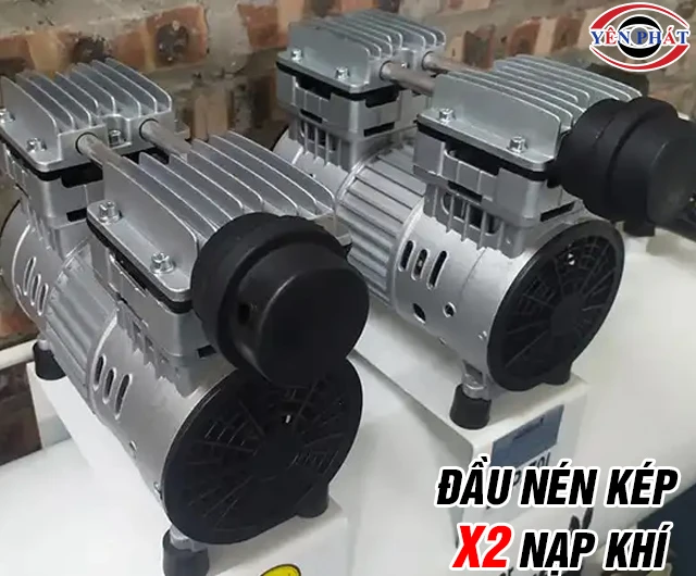 Đầu nén máy nén khí không dầu Pegasus TM-OF550-70L