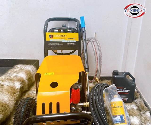 Máy bơm rửa xe Hiroma 3kw DHL 1312