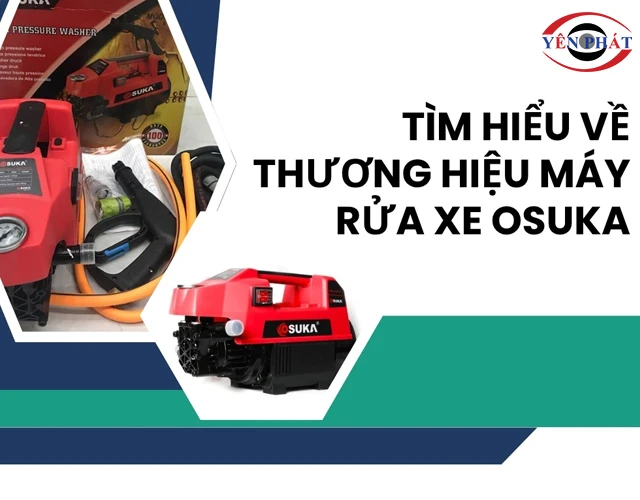 Thương hiệu máy rửa xe Osuka