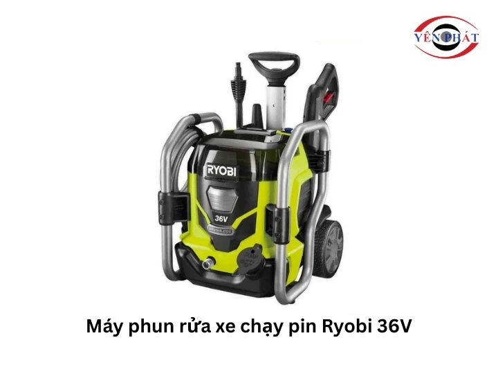 Máy phun rửa xe chạy pin Ryobi 36V