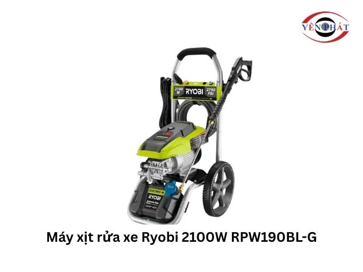 Máy xịt rửa xe Ryobi 2100W RPW190BL-G
