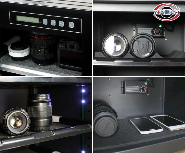 Tủ chống ẩm Nikatei NC-180S được ứng dụng linh hoạt