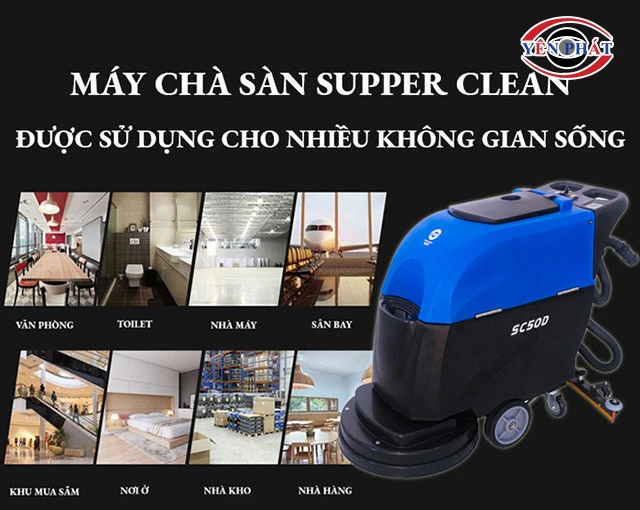 ứng dụng đa dạng của Supper Clean