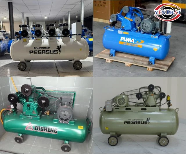Máy nén khí 15HP có nhiều mẫu mã