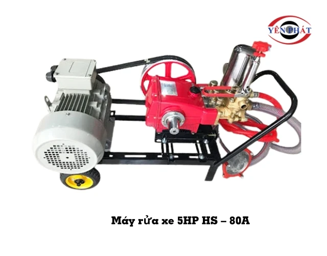 Máy rửa xe 5HP HS - 80A chất lượng