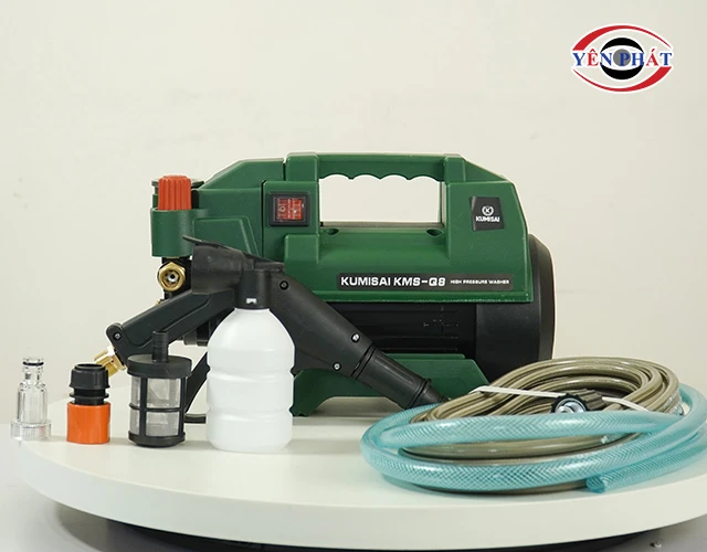 Máy rửa xe gia đình Kumisai KMS-Q8 chỉnh áp