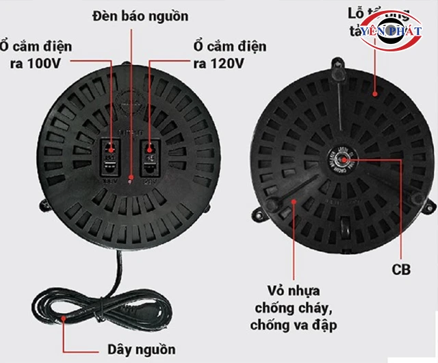 Máy thường dùng điện 100V