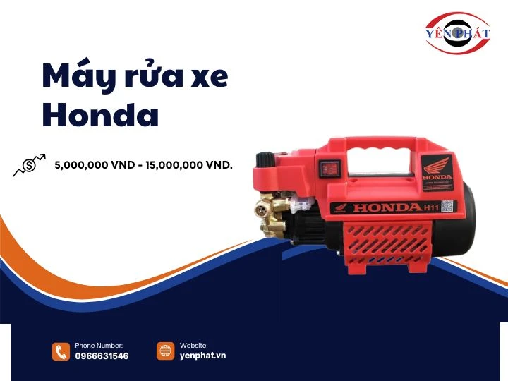 Máy rửa xe Honda