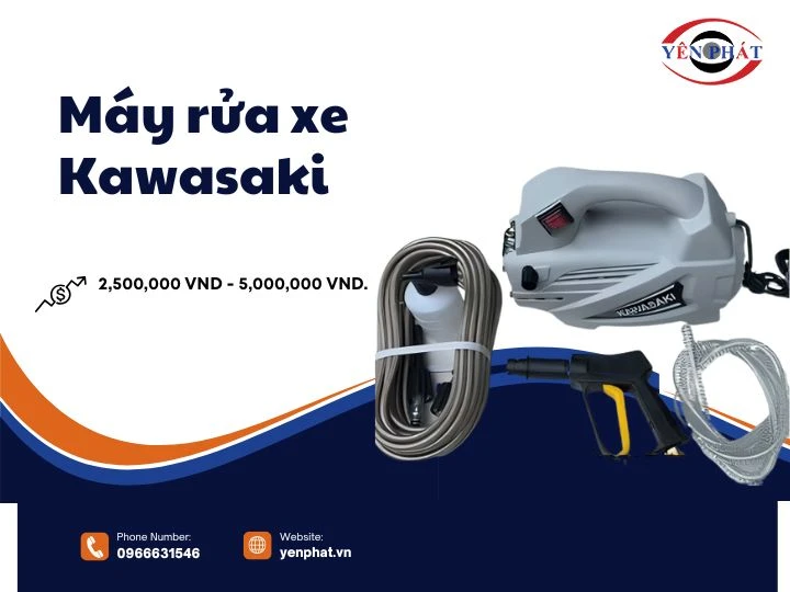 Máy rửa xe Kawasaki