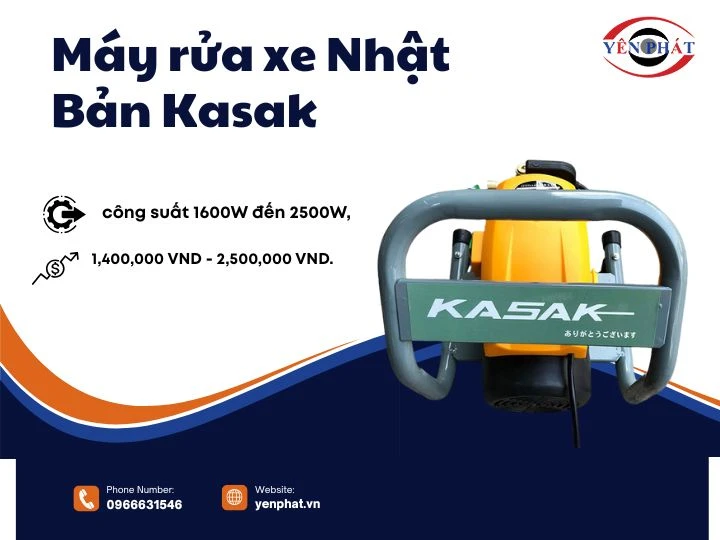 Máy rửa xe Nhật Bản Kasak