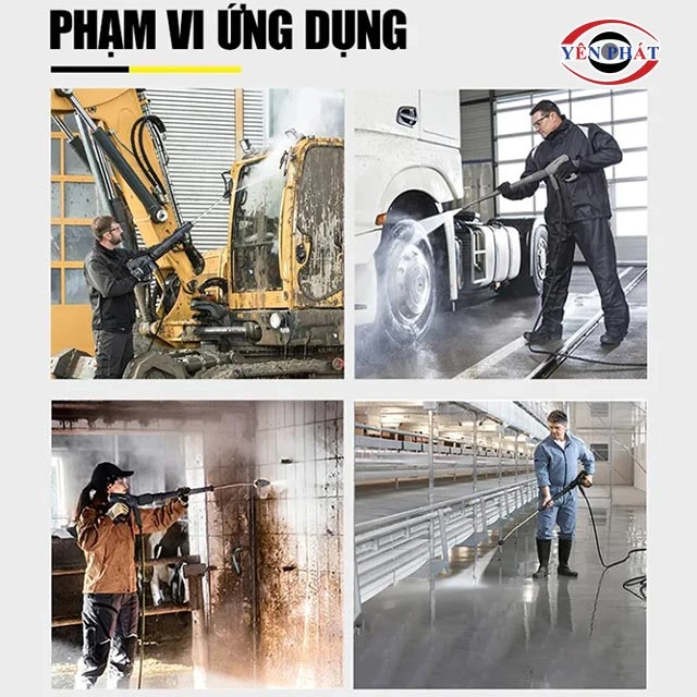 Ứng dụng máy bơm rửa xe Trung Quốc trong kinh doanh