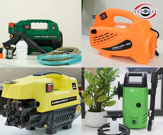 chọn máy rửa xe tưới cây mini