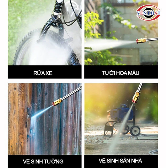 máy rửa xe tưới cây đa ứng dụng