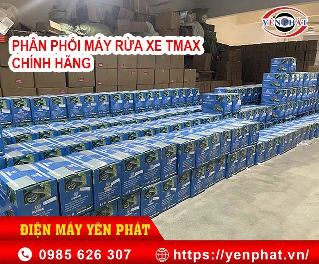 yên phát phân phối máy rửa xe Tmax chính hãng