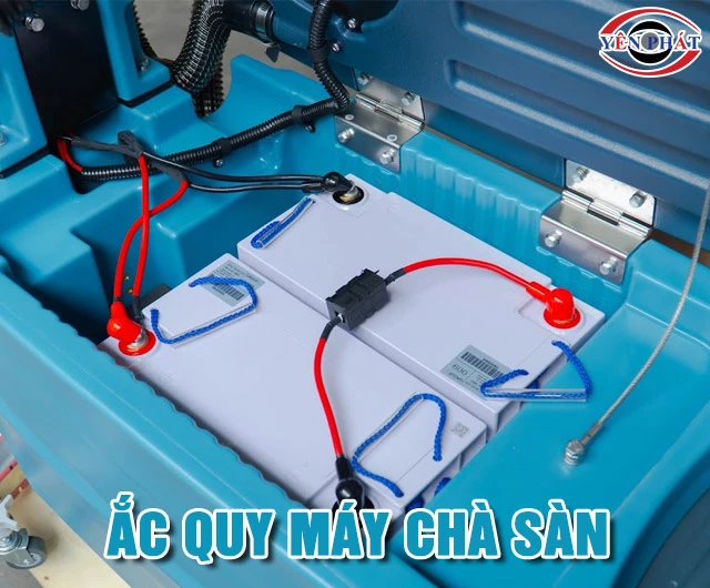 Ắc quy máy chà sàn là gì: Ưu điểm, Phân loại, Cách dùng