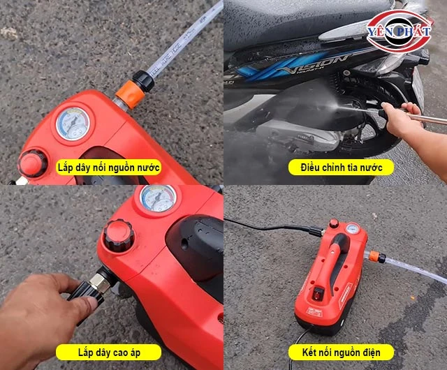 Hướng dẫn sử dụng máy rửa xe Wintech