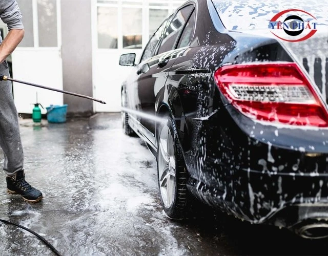 Những lưu ý khi sử dụng máy rửa xe