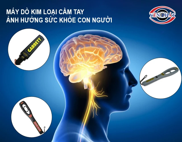 dụng máy dò kim loại cầm tay ảnh hưởng sức khoẻ