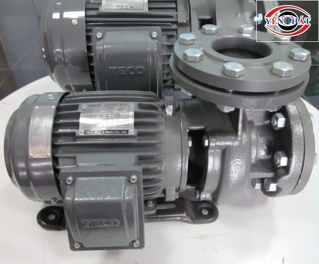 Máy bơm bước ly tâm Teco đầu gang 20HP HVP3125-115 40 công suất mạnh
