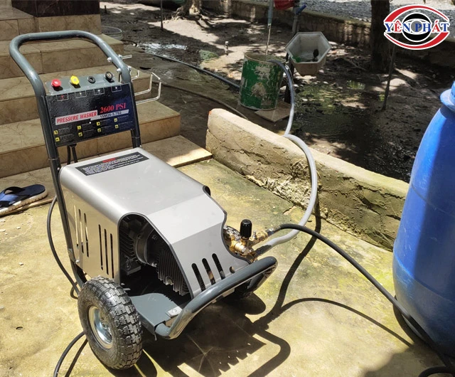 Máy rửa xe Bạc Liêu dòng cao áp