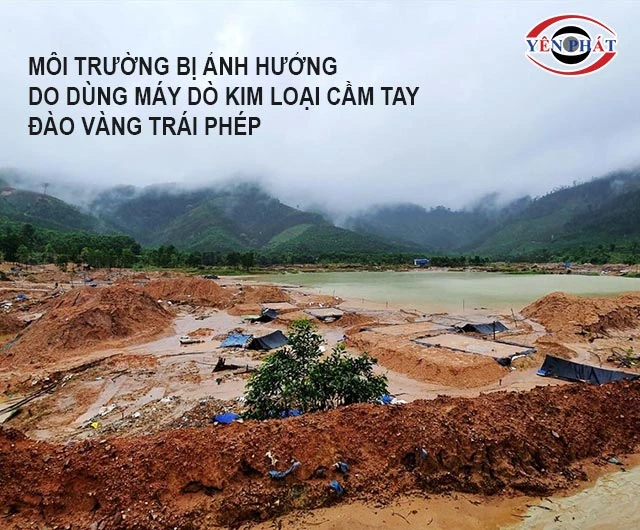 dụng máy dò kim loại cầm tay ảnh hưởng môi trường