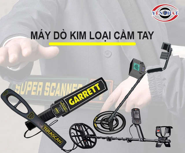 máy dò kim loại cầm tay