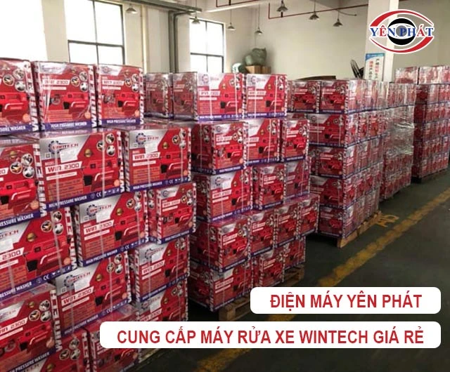 yên phát cung cấp phân phối máy rửa xe Wintech giá rẻ