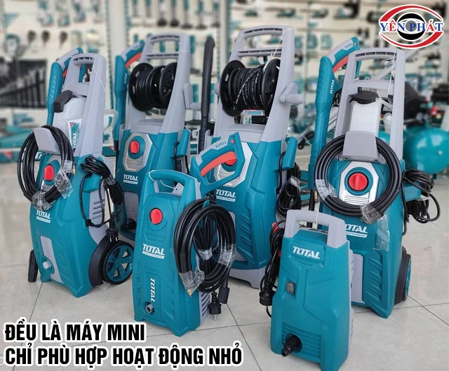 Đa dạng máy rửa xe Total