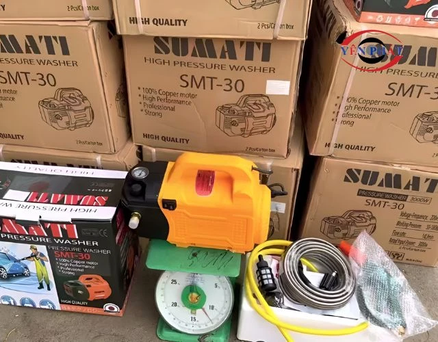 Quy trình sử dụng máy rửa xe Sumati