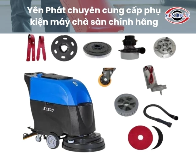 Máy chà sàn chính hãng, giá tốt tại Yên Phát