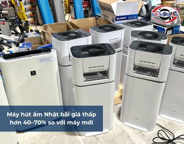 Máy hút ẩm Nhật bãi giá rẻ
