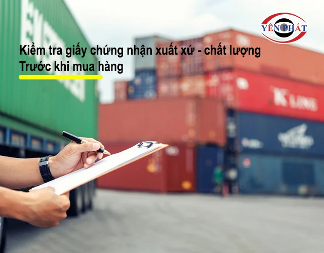 Kiểm tra rõ ràng nguồn gốc máy trước khi mua