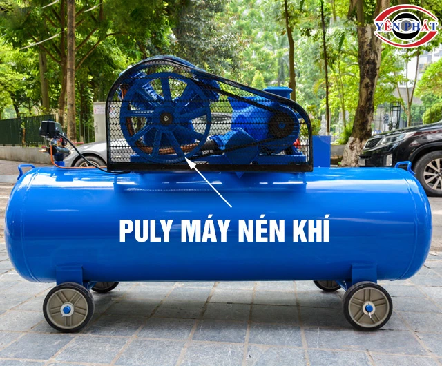 Vai trò puly máy nén khí