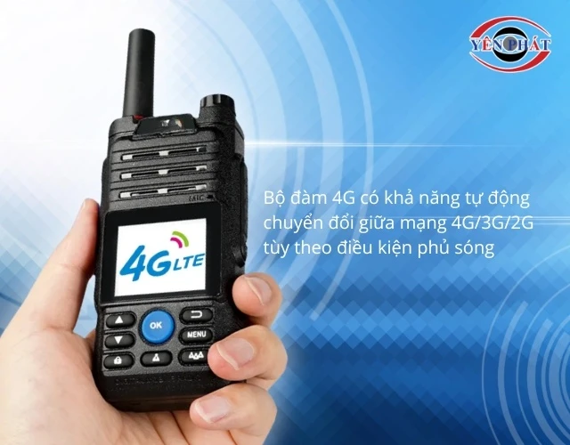 Kết nối đa nền tảng: 4G/3G/2G